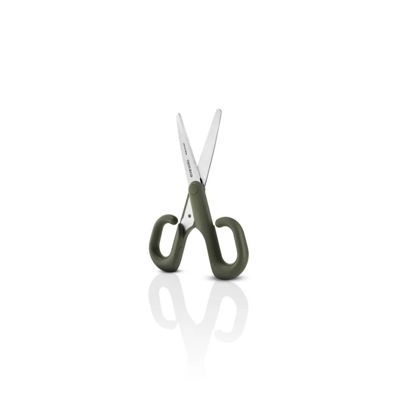Eva Solo Schere Green tools small abgerundet, Edelstahl, Kunststoff, Green, 16 cm, 531518