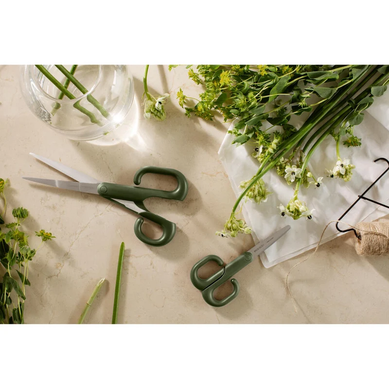 Eva Solo Schere Green tools large, Edelstahl, Kunststoff, Green, 24 cm, 531519