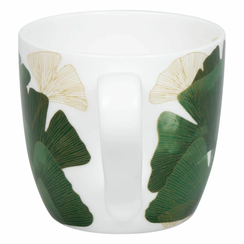 Könitz Becher Ginkgo, Tasse, Floristik, Bone China, Grün, 425 ml, 11 2 057 2814