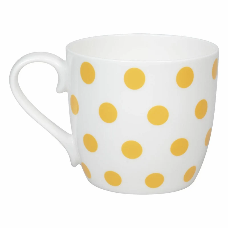 Könitz Becher Dots - Sunflower, Tasse, Bone China, Gelb, 425 ml, 11 2 057 2821