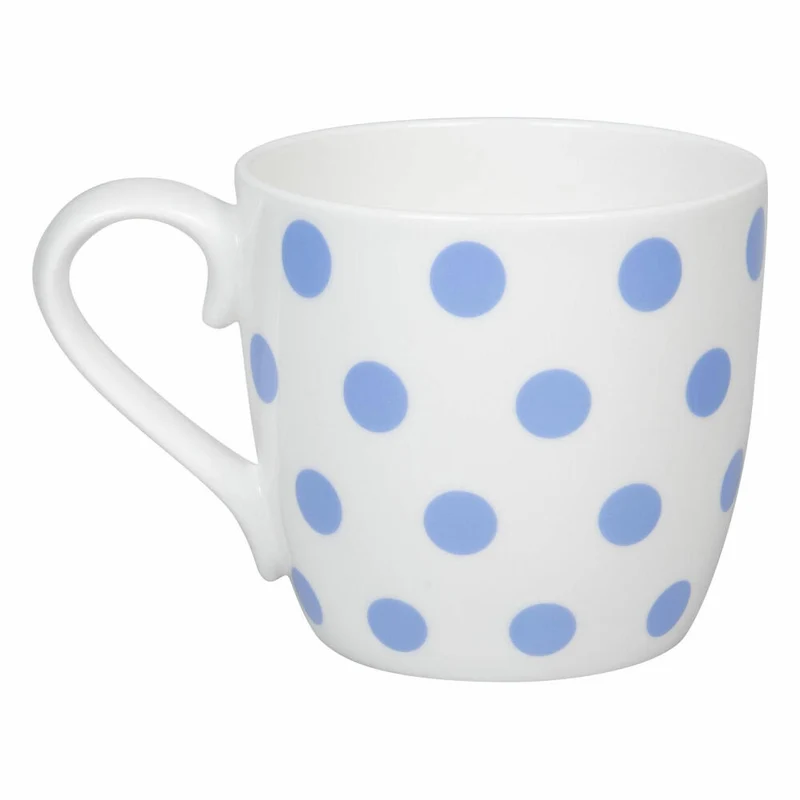 Könitz Becher Dots - Creamblue, Tasse, Bone China, Blau, 425 ml, 11 2 057 2822