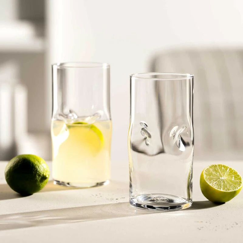 Leonardo Trinkglas Vesuvio, Trinkbecher, Kalk-Natron-Glas, Klar, 330 ml, 077382