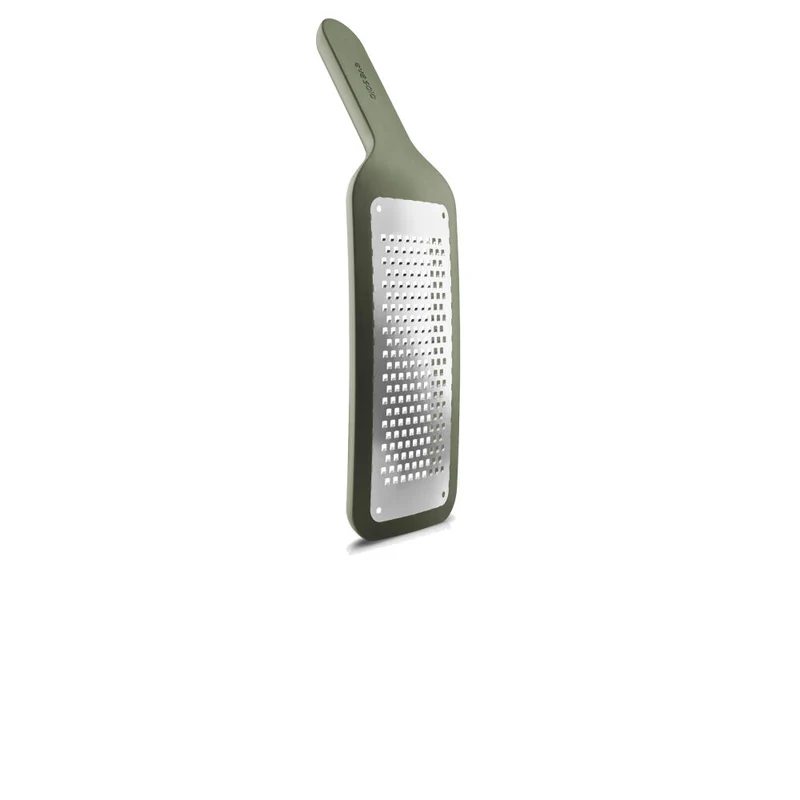 Eva Solo Küchenreibe Green tools mittel, Edelstahl, Gummi, Kunststoff, Green, 26 cm, 531538