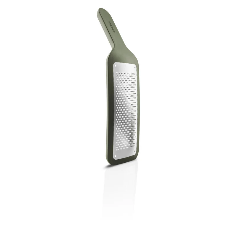 Eva Solo Küchenreibe Green tools fein, Edelstahl, Gummi, Kunststoff, Green, 26 cm, 531541