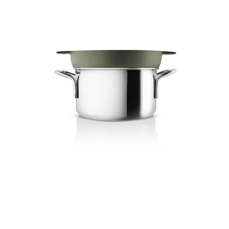 Eva Solo Sieb Green tools, Edelstahl, Kunststoff, Green, 531542