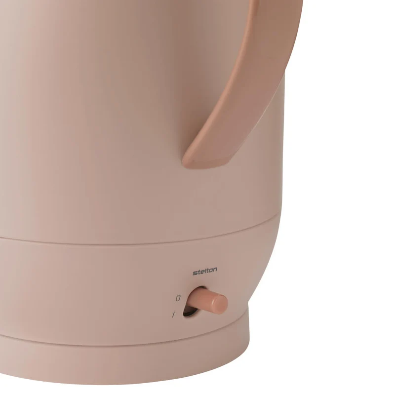 Stelton Wasserkocher Amphora, Edelstahl, Kunststoff, Soft Peach, 1.2 L, 223-2