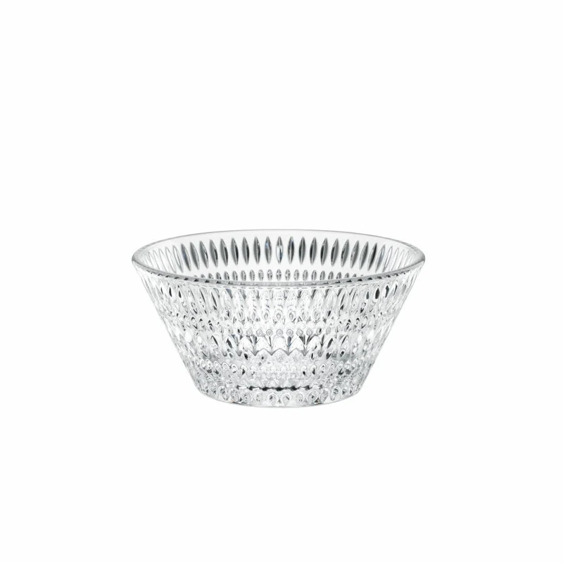 Nachtmann Schalen-Set Ethno 3-tlg., 1 große + 2 kleine Schüsseln, Kristallglas, Klar, 105439