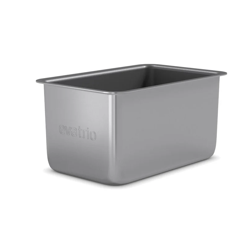 Eva Solo Schwarzbrotform Professionell, Aluminium, Keramische Slip-Let-Antihaftbeschichtung, Grey, 2 L, 20 x 13 x 10 cm, 211121
