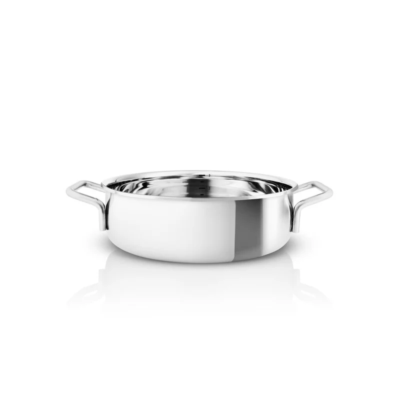 Eva Solo Sauteuse mit 2 Griffen, Aluminium, Edelstahl, Ø 24 cm, 246525