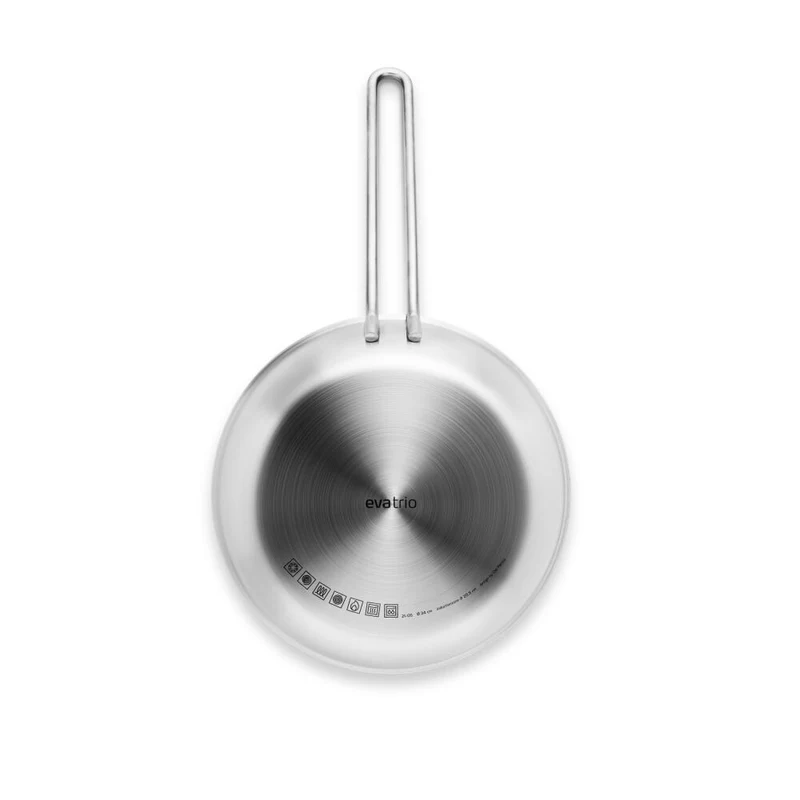 Eva Solo Bratpfanne Mosaic, Aluminium, Edelstahl, Keramische Slip-Let-Antihaftbeschichtung, Ø 24 cm, 246625