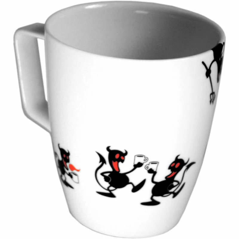 Take2 Die Feuerteufel Feuerzangen Tassenset, 4-tlg., Feuerzange, Feuerzangenbowle, Tasse, Zuckerzange, 26060
