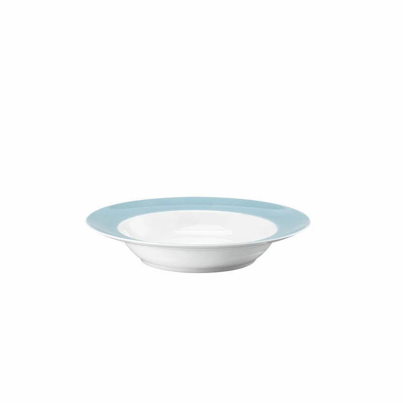 Thomas Suppenteller Sunny Day Soft Blue, tiefer Teller, Pastateller, Porzellan, Blau, 23 cm, 10850-408600-10323