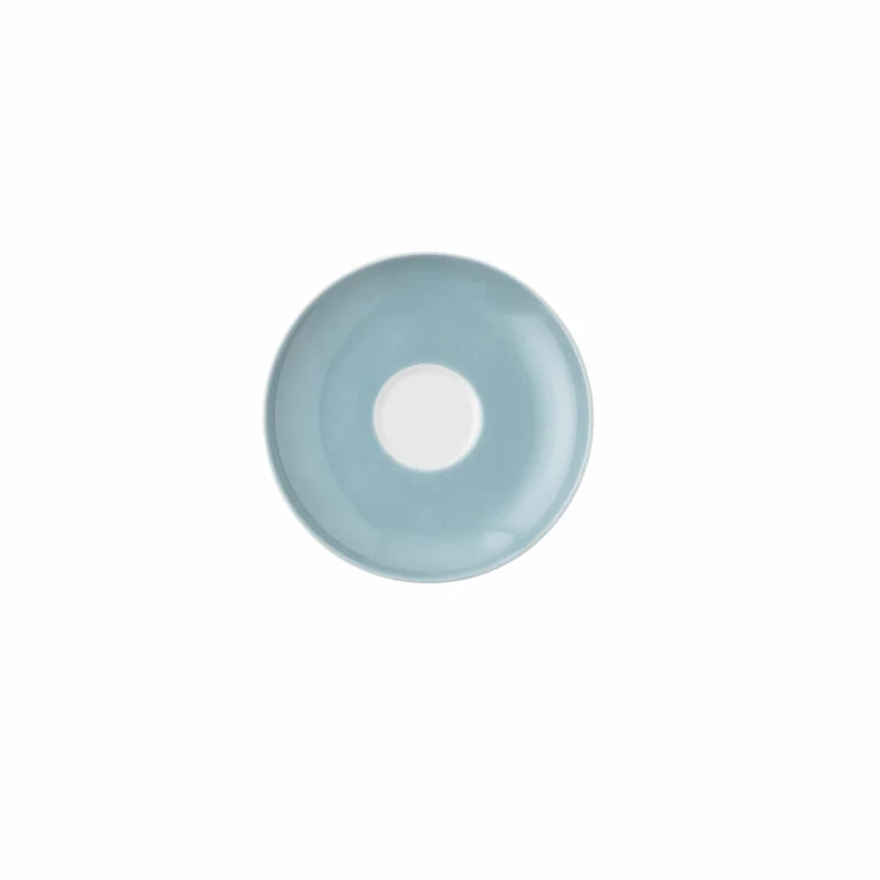 Thomas Espresso-Mokka-Untertasse Sunny Day Soft Blue, Unterteller, Untere, Porzellan, Blau, 12 cm, 10850-408600-14721