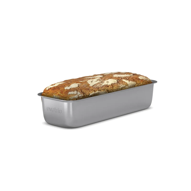 Eva Solo Brot-/Kuchenform Professionell, Aluminium, Keramische Slip-Let-Antihaftbeschichtung, Grey, 1.75 L, 31 x 11 x 6,5 cm, 202032