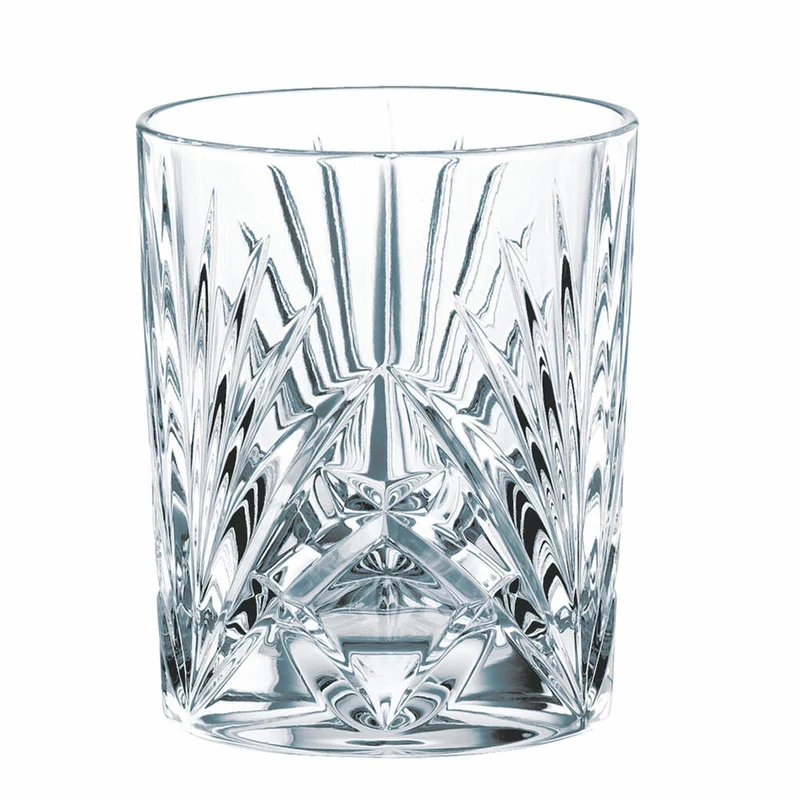 Nachtmann Palais Whisky Tumbler, 6er Set, Whiskybecher, Whiskyglas, Kristallglas, 288 ml, 105401