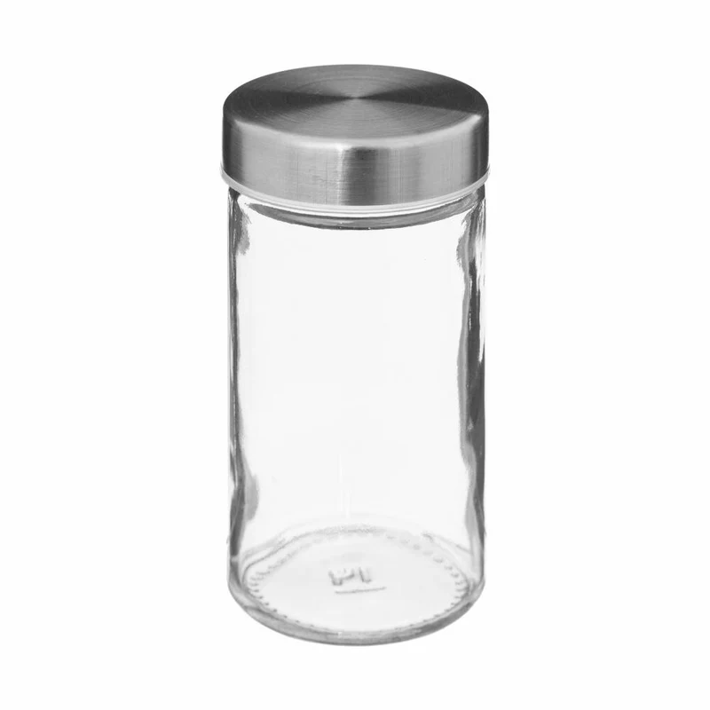 5Five Simply Smart Edelstahl-Gewürzkarussell, mit 16 Gewürzdosen aus Glas, 28.5 cm, 338724204