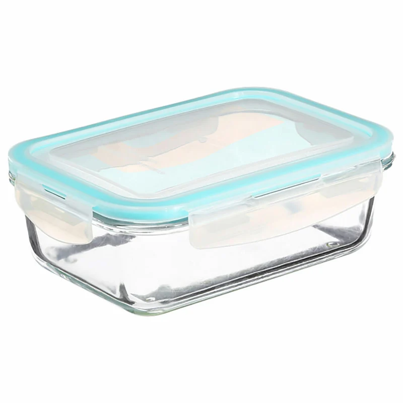 5Five Simply Smart Frischhaltedosen-Set ClipEat 3-tlg., luftdicht verschließbare Vorratsdosen, Glas, 330 ml + 800 ml + 1.7 L, 146512