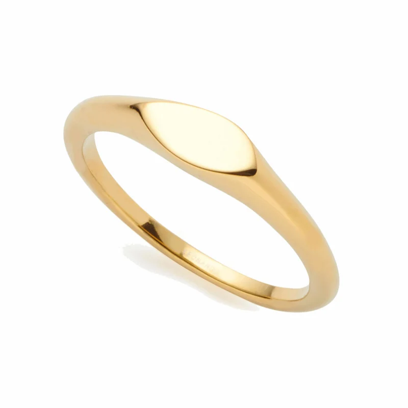Leonardo Jewels Ring Lovis Ciao, Fingerring, Schmuck, Edelstahl, Golden, Größe 17, 022140
