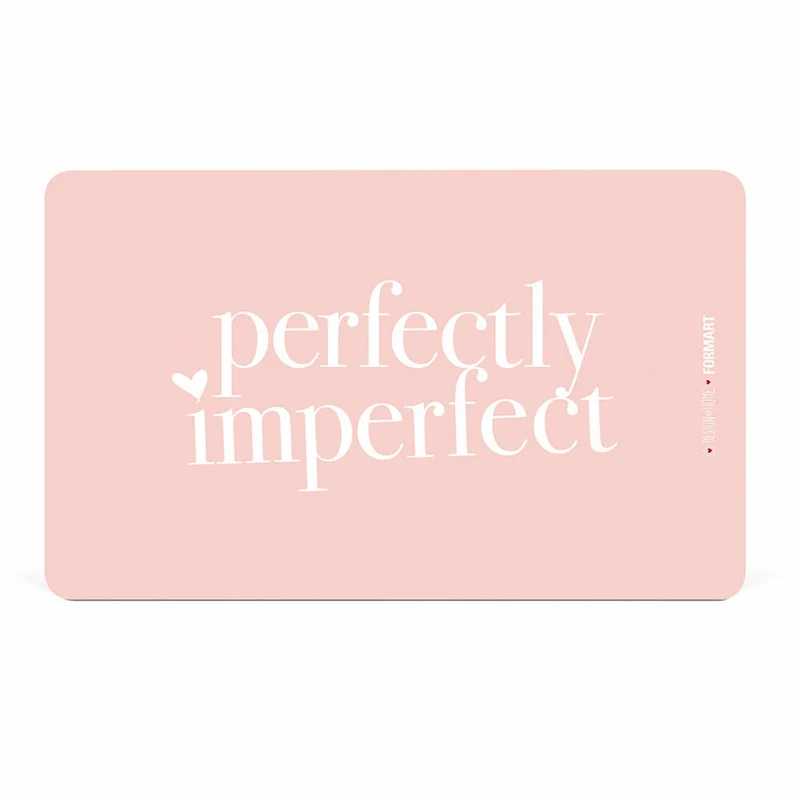 PPD Perfectly Imperfect Tray D@H, Frühstücksbrettchen, Brettchen, Frühstück, Resopal, Rosa, 14.3 x 23.3 cm, 661334