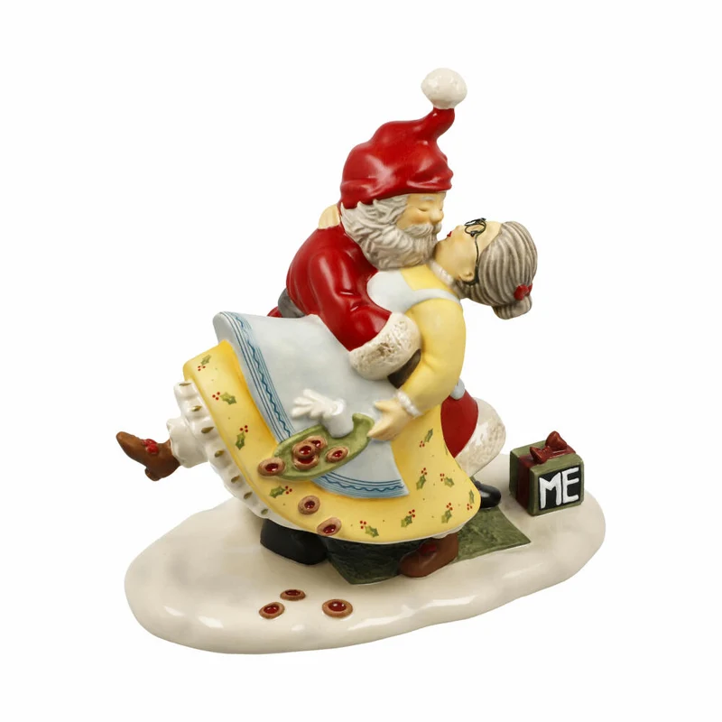 Goebel Figur Home Sweet Home, Dekofigur, Weihnachten, Steingut, Bunt, 18.5 cm, 66725101