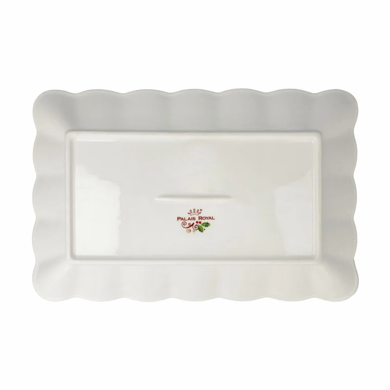 Goebel Schale Palais Royal - Karree, Weihnachtsmotiv, Porzellan, Bunt, 32 x 21 cm, 51001621