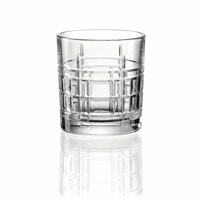 montana Trinkglas :square 2er Set, Whiskygläser, Tumbler, Kalk-Natron-Glas, Klar, 320 ml, 040838