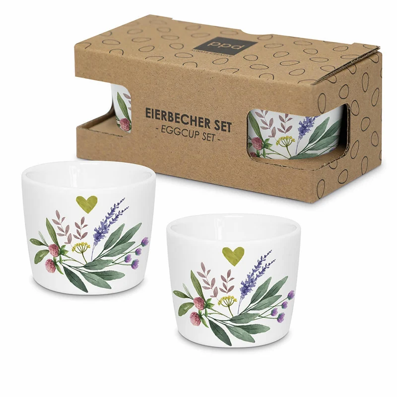 PPD Provence Egg Cup Set, 2-tlg., Eierbecher, Eierhalter, New Bone China, 162402313