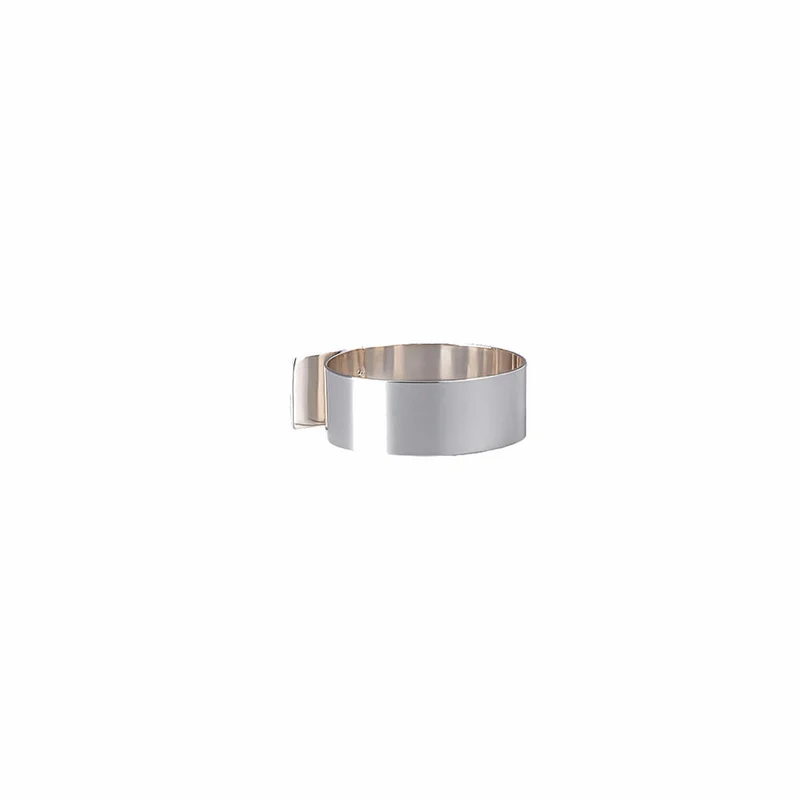Rosenthal Versace Serviettenring Medusa Silver-Gold, Metall, 5 x 4 cm, 69201-321642-05001