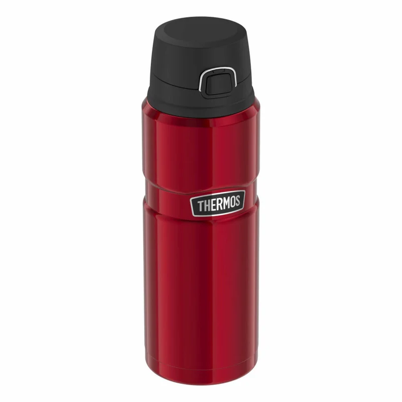 Thermos Isolierflasche Stainless King, Trinkflasche, Edelstahl, Cranberry Red Polished, 700 ml, 4010248070