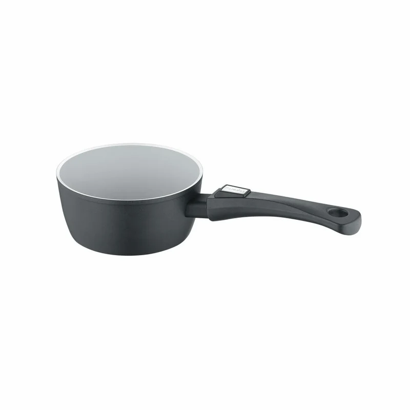 Berndes b.perfect Stieltopf, Topf, Kochtopf, Induktionsgeeignet, Aluminium geschmiedet, Schwarz, Ø 16 cm, 0002570516