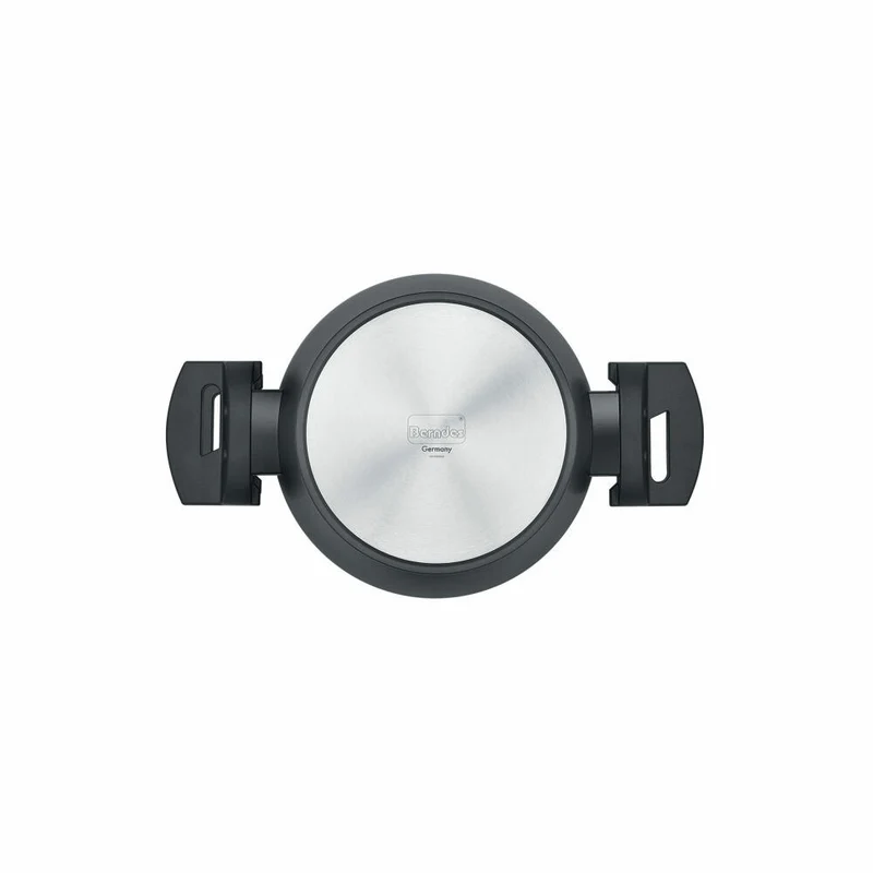 Berndes b.perfect Kochtopf, Topf, Schmortopf, Induktionsgeeignet, Aluminium geschmiedet, Schwarz, Ø 24 cm, 0002570724