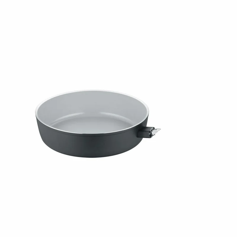 Berndes b.perfect Schmorpfanne, Pfanne, Induktionsgeeignet, Aluminium geschmiedet, Schwarz, Ø 28 cm, 0002573228