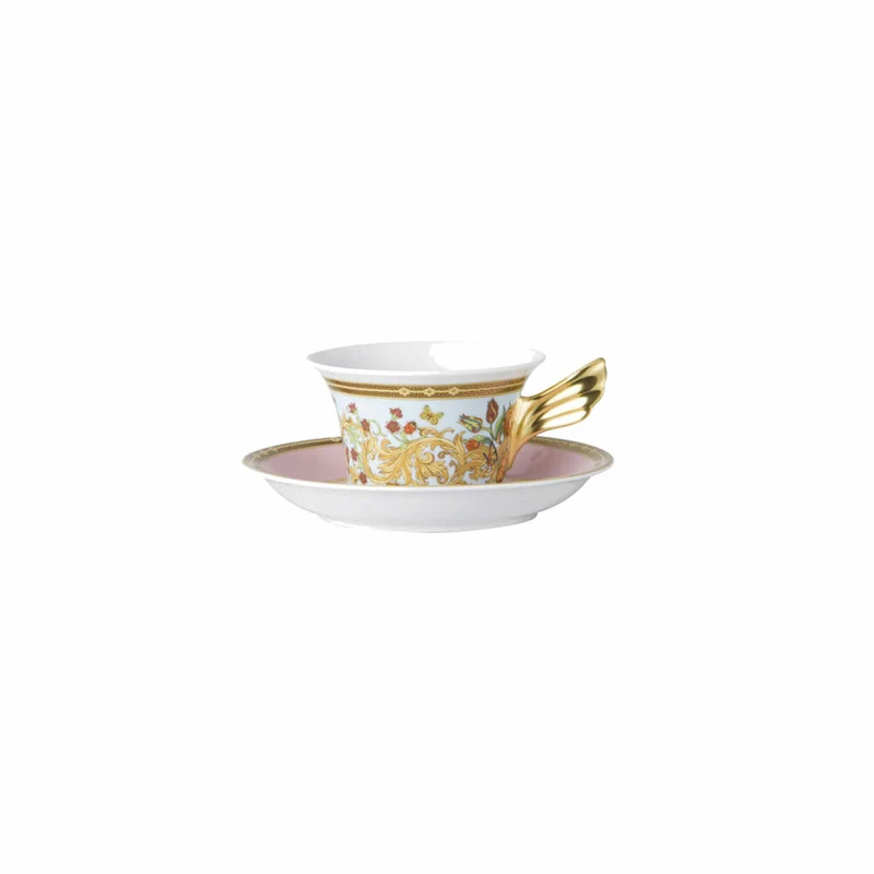 Rosenthal Versace Teetasse 2-tlg. Le jardin de Versace, Porzellan, 220 ml, 19300-409609-14640