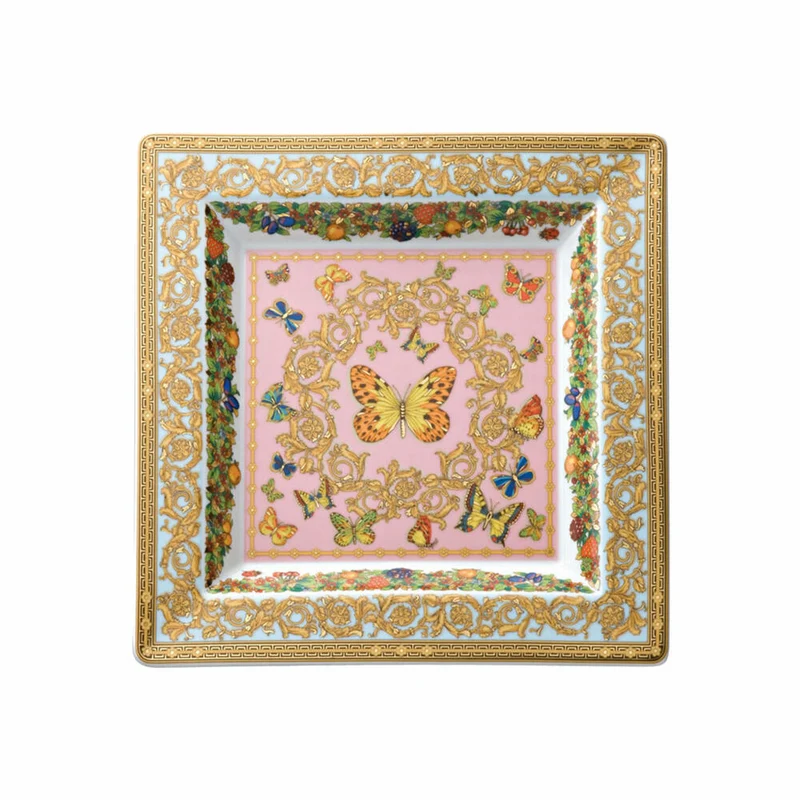 Rosenthal Versace Schale Le jardin de Versace, Porzellan, 22 cm, 14085-102912-25822