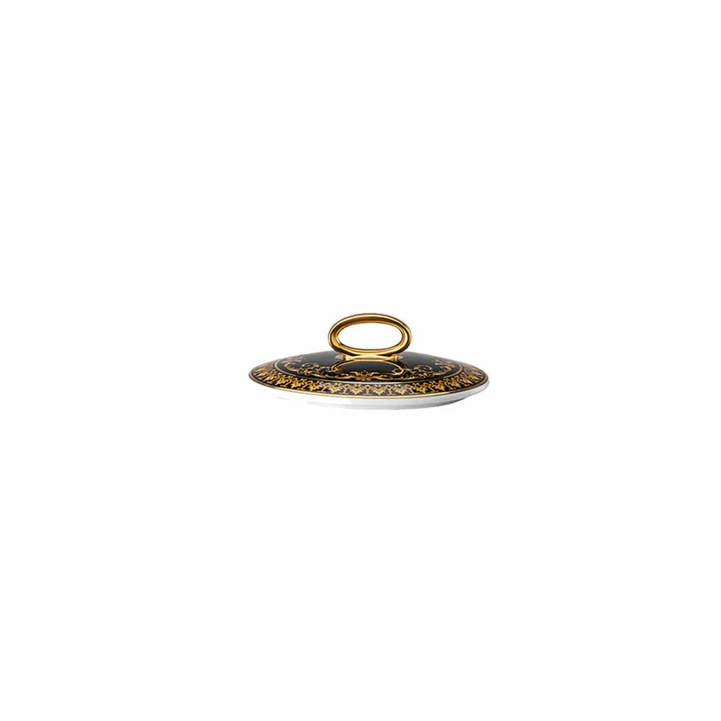 Rosenthal Versace Tischlicht 2-tlg. mit Duftwachs Medusa blau, Materialmix, 14 cm, 14402-409620-24868