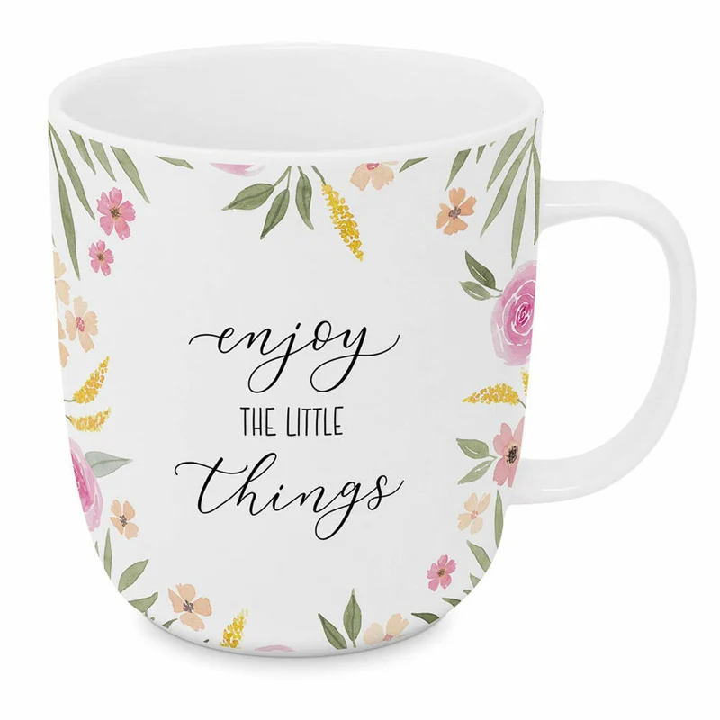 PPD Enjoy Little Things Mug 2.0 D@H, Henkelbecher, Kaffeetasse, Becher, Tasse, New Bone China, 400 ml, 551343
