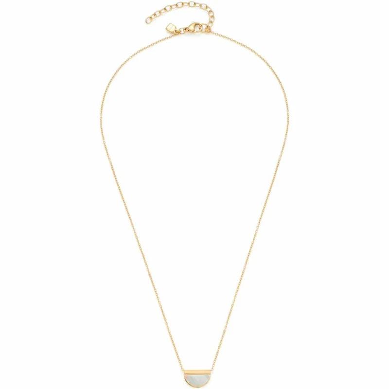 Leonardo Jewels Halskette Mimo CIAO, Kette, Schmuck, Edelstahlkette, Edelstahl, MOP, Gold, 023300