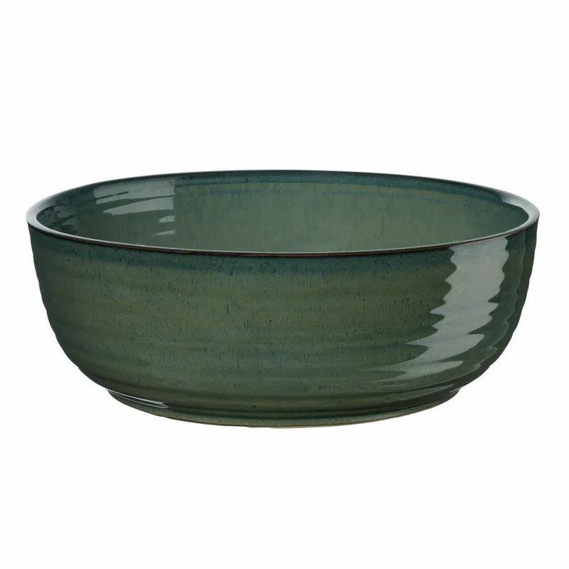 ASA Selection Poké Salad Bowl Ocean, Salatschale, Steinzeug, Grün, 25 cm, 24270264