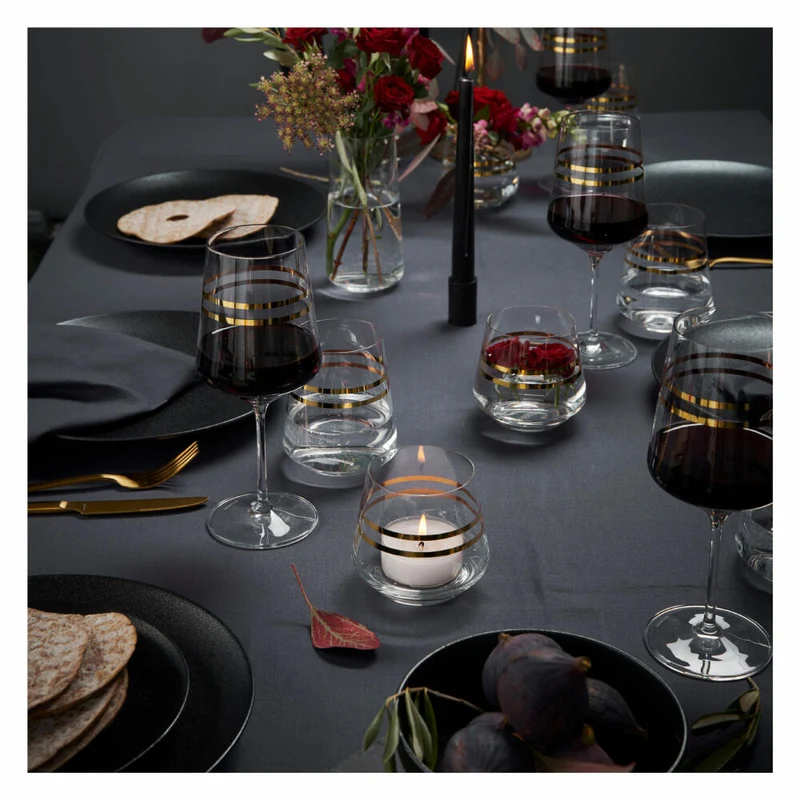 Ritzenhoff Rotweinglas 2er-Set Celebration Deluxe 001, Sonja Eikler, Kristallglas, 540 ml, 6141001