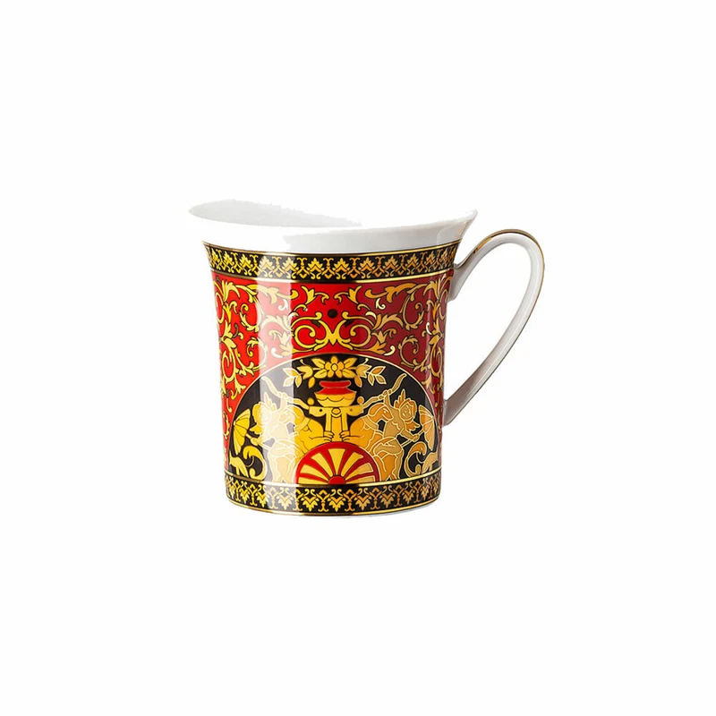 Rosenthal Versace Henkelbecher Medusa, Porzellan, 350 ml, 19315-409605-15505