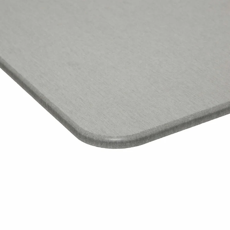 5five Simply Smart Kieselgur-Badematte, Fußmatte fürs Bad, Diatomit, Grau, 60 x 39 cm, 174683