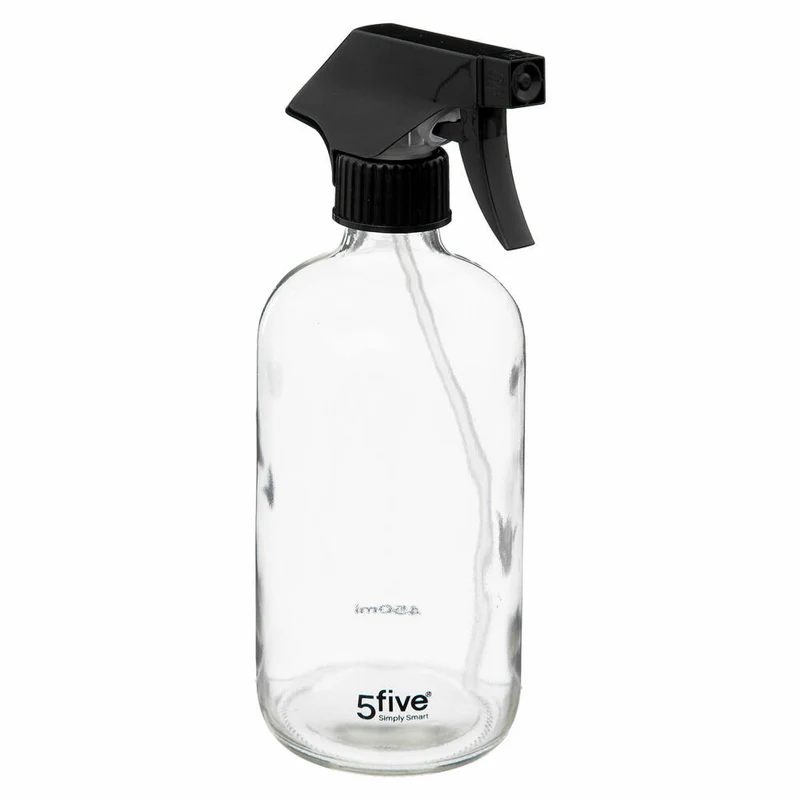 5five Simply Smart Sprühspender, Sprühflasche, Glas, Kunststoff, Transparent, 450 ml, 174713A