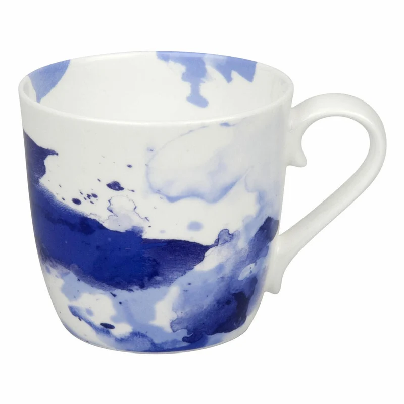 Könitz Seeing Blue Becher, Tasse, Kaffeetasse, Bone China, Blau, 415 ml, 11 2 057 2252