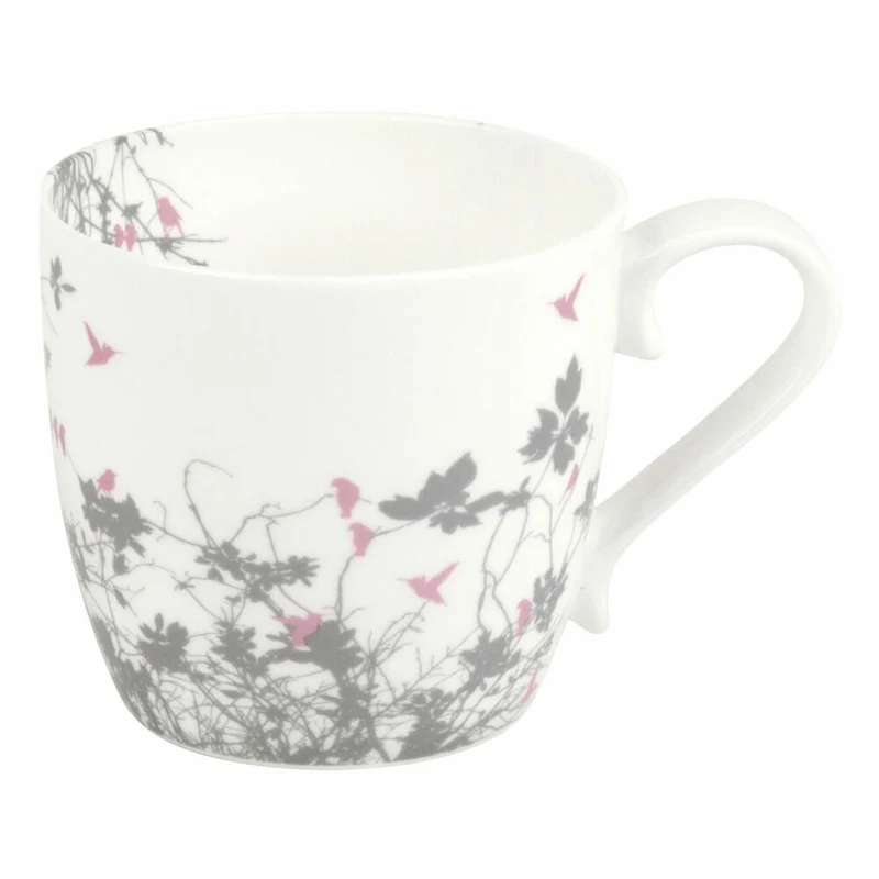Könitz Exotic Birds Becher, Tasse, Kaffeetasse, Bone China, Vögel, 415 ml, 11 2 057 2038