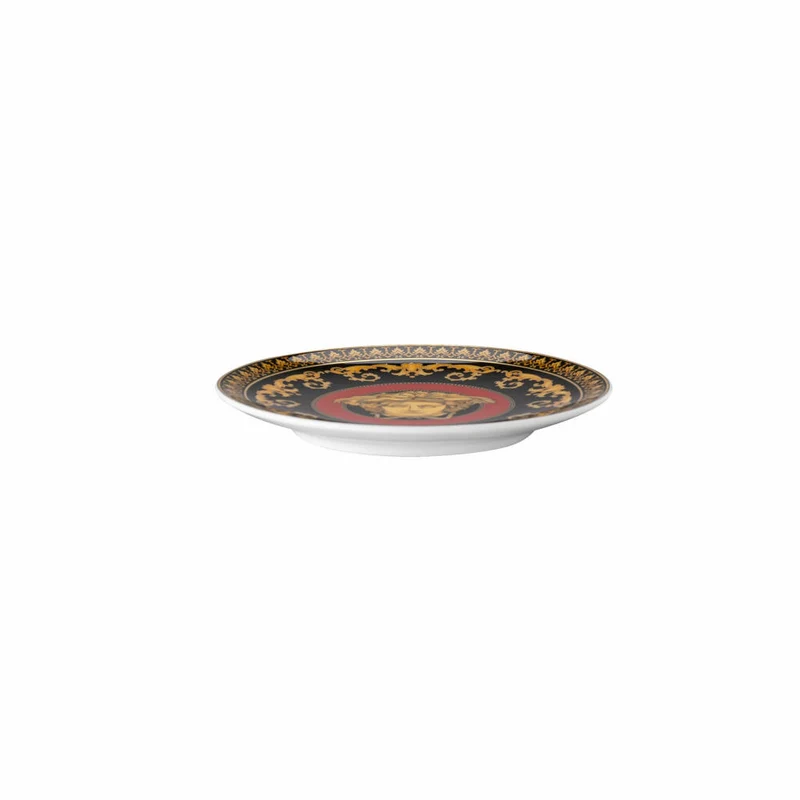 Rosenthal Versace Teller Medusa, Porzellan, 10 cm, 11280-409605-10850