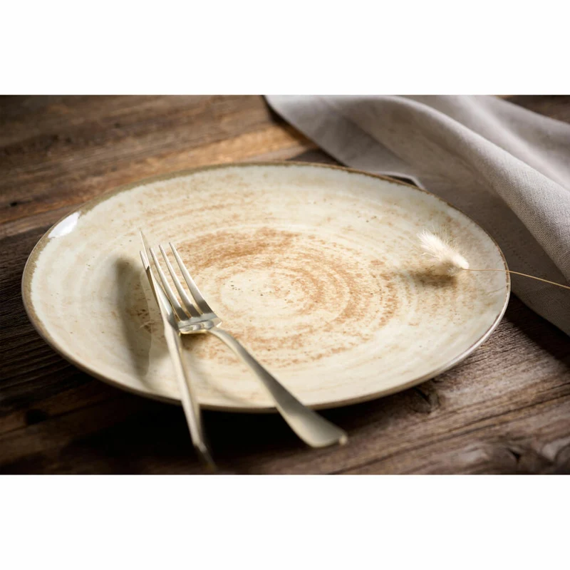Ritzenhoff & Breker Kombiset Siena, 12-tlg., Kombiservice, Geschirrset, Service, Porzellan, Grau, 318531