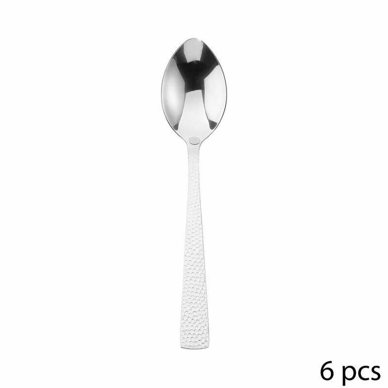 SG Secret de Gourmet Besteck-Set D Oro 24-tlg., Essbesteck, Strukturierter Griff, Edelstahl, 134854