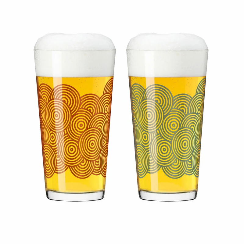 Ritzenhoff Allround Glas 2er-Set 003, Romi Bohnenberg, Kristallglas, 432 ml, 3861003