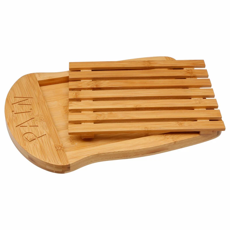 5five Simply Smart Brotschneidebrett, Schneideunterlage, Bambus, 34 x 26 cm, 100178