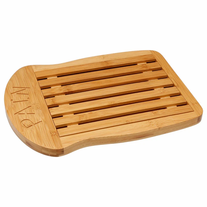 5five Simply Smart Brotschneidebrett, Schneideunterlage, Bambus, 34 x 26 cm, 100178